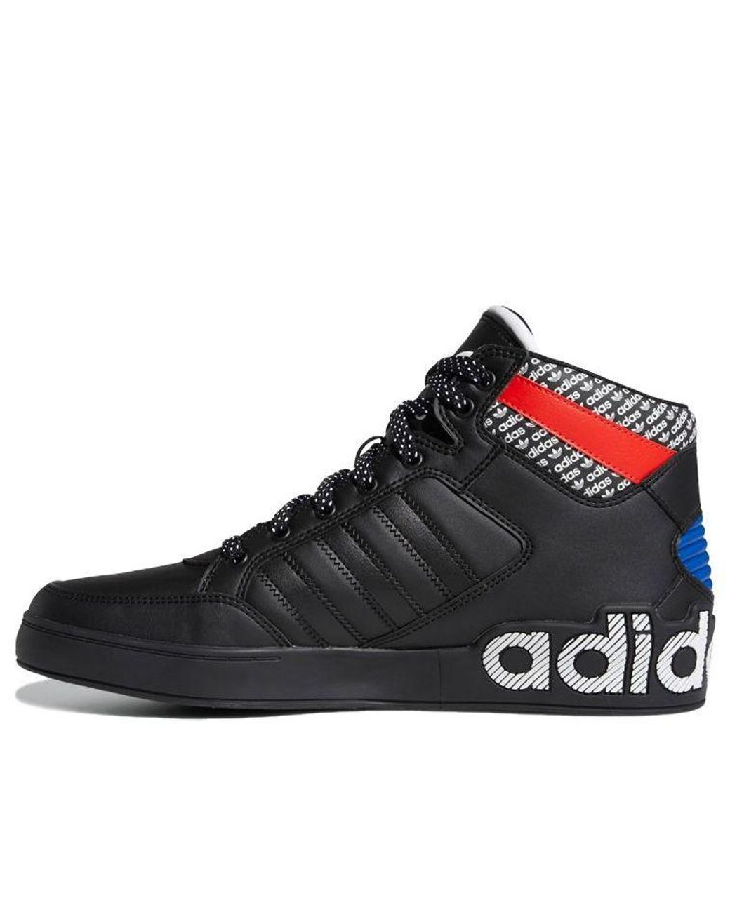 adidas Originals Adidas Hard Court High 'overbranding' in Black for Men |  Lyst