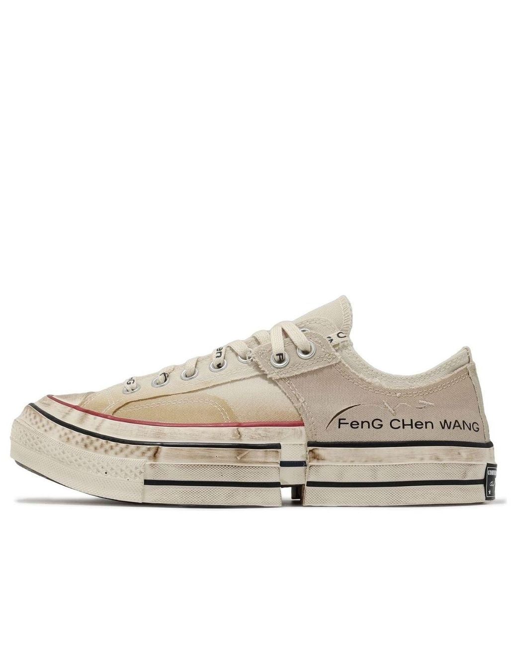 Converse White X Feng Chen Wang Chuck 70 Low Rice' for men