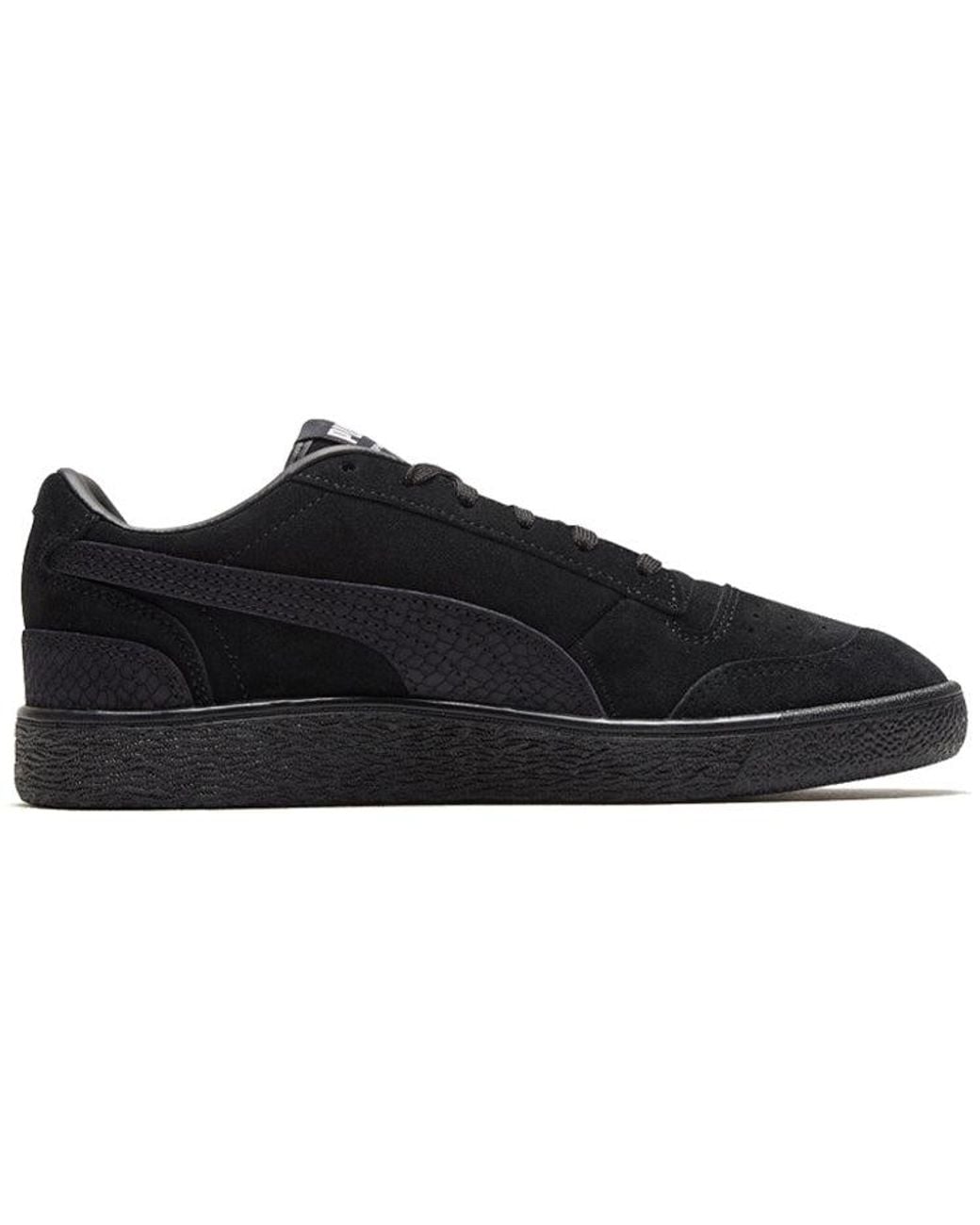 PUMA Black Ralph Sampson Lo Reptile for men