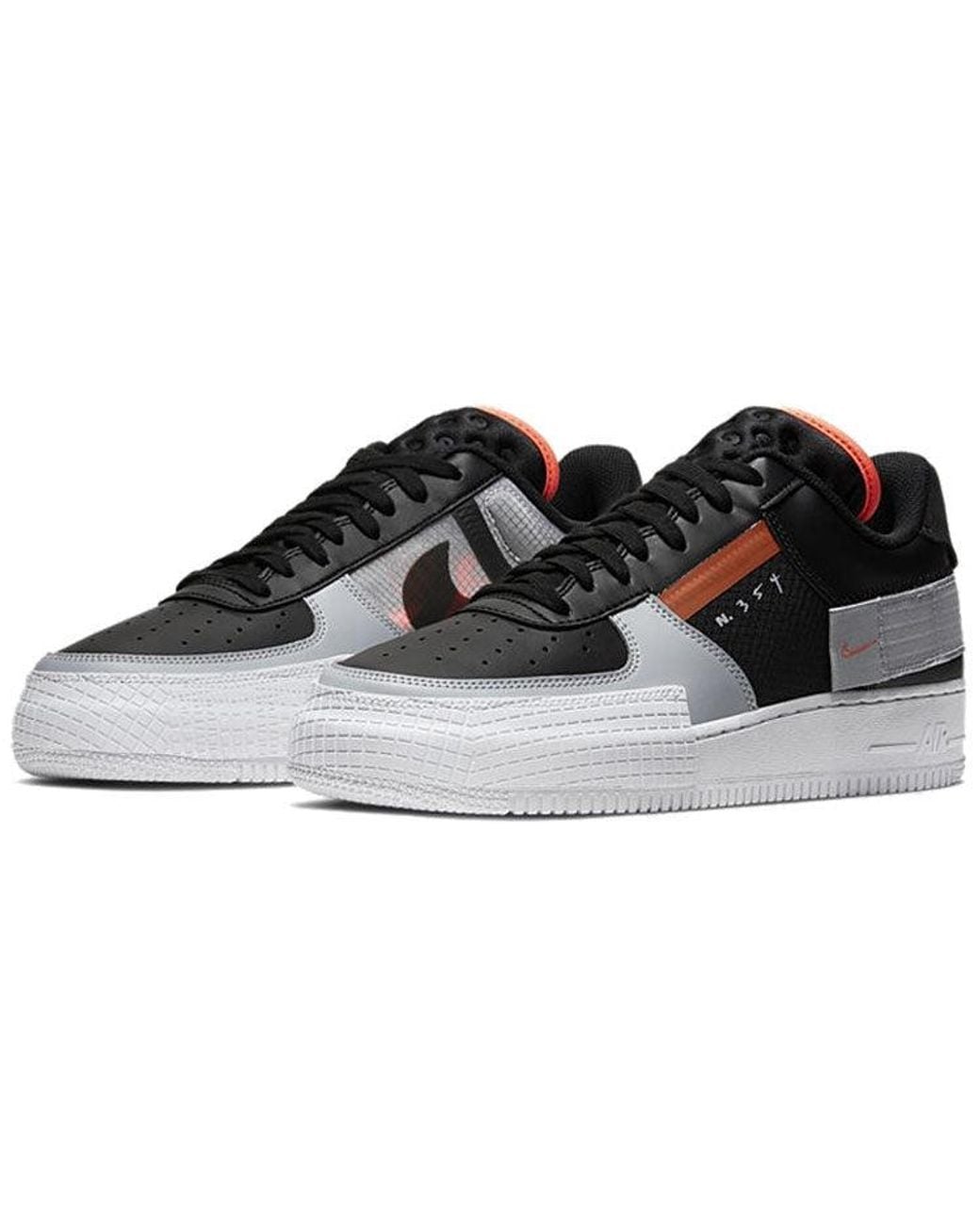Nike Brown Air Force 1 Type 'Hyper Crimson' for men
