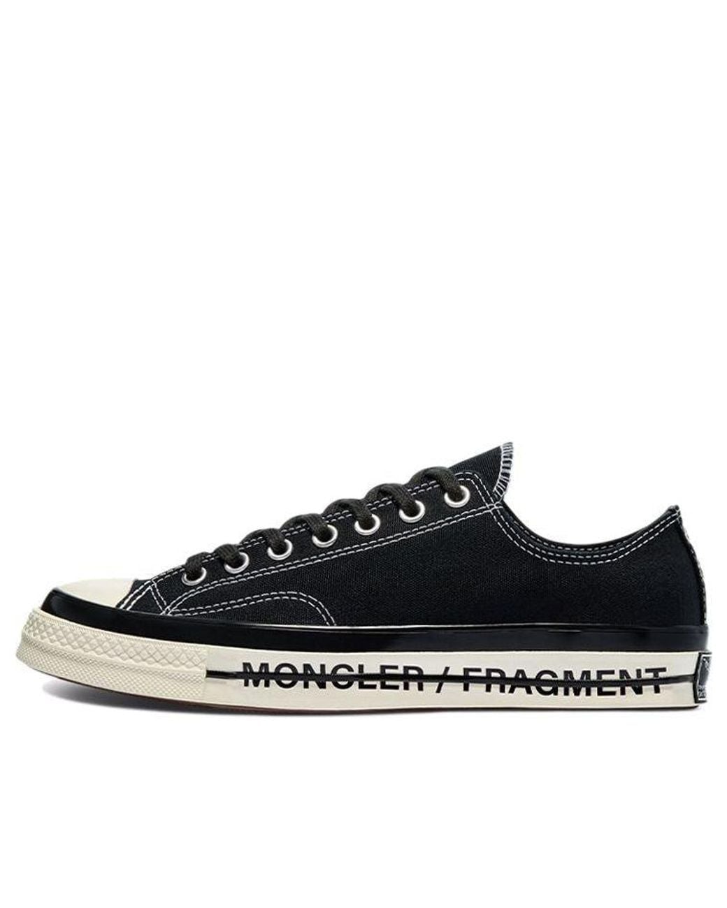 Converse Black Fragment Design X Moncler X Chuck 70 Low for men