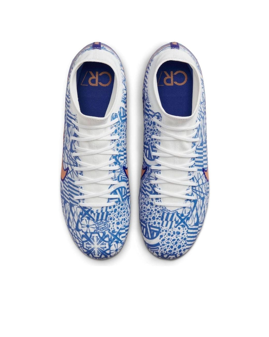 Nike Blue Mercurial Superfly 9 Academy Cr7 Mg for men
