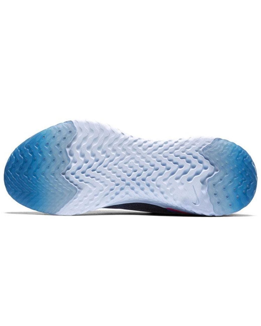 Nike Blue Epic React Flyknit 'College' for men