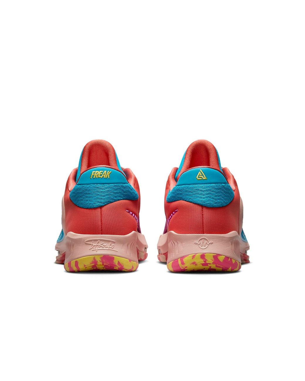 Nike Red Zoom Freak 4 'Barrier Reef' for men