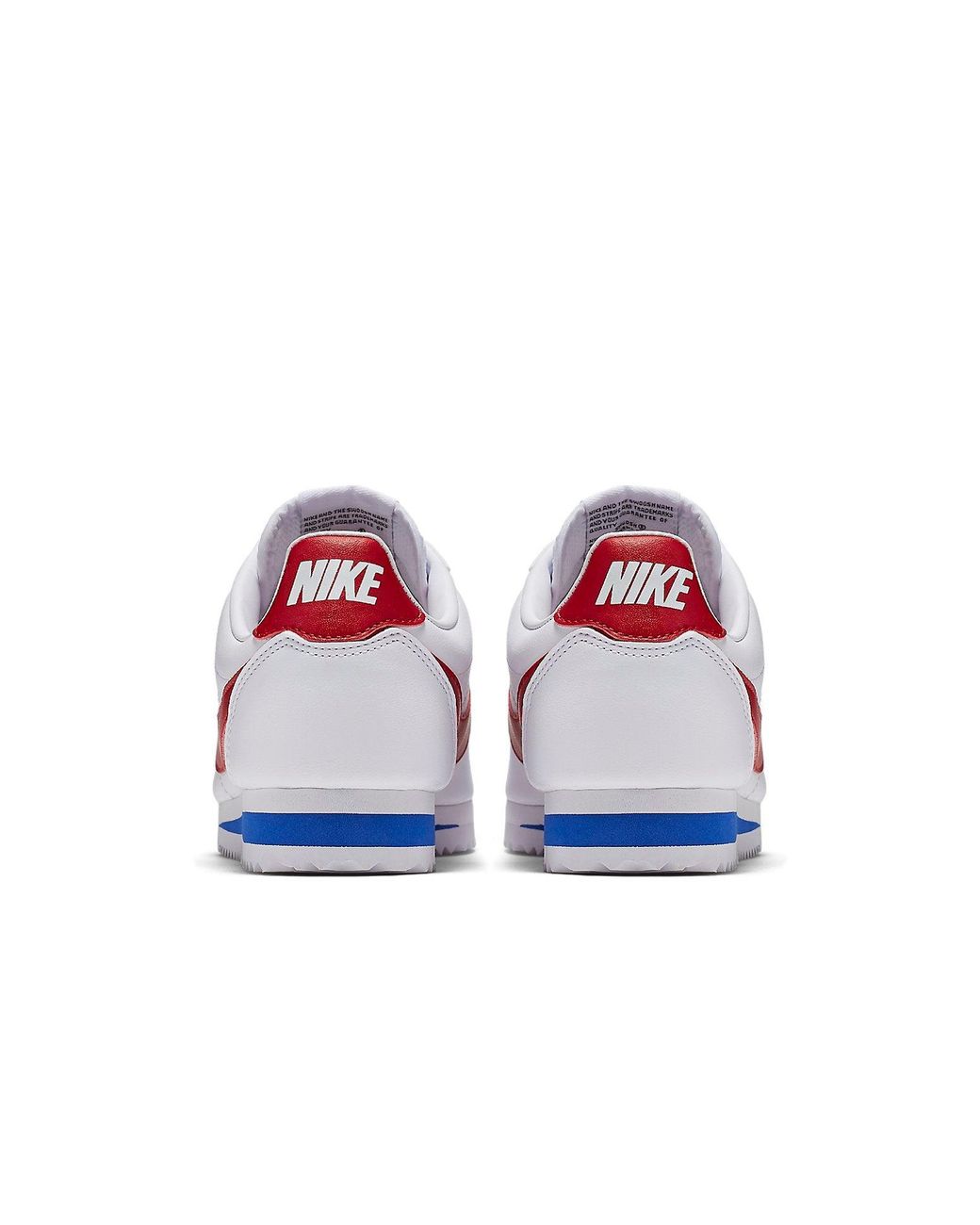 Nike White (Wmns) Classic Cortez Leather