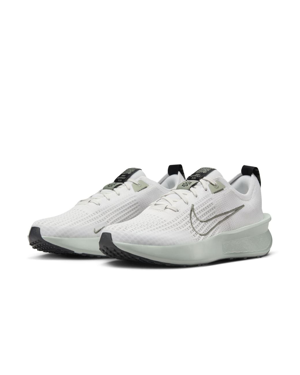 Nike White Interact Run 'Platinum Tint Jade Horizon' for men