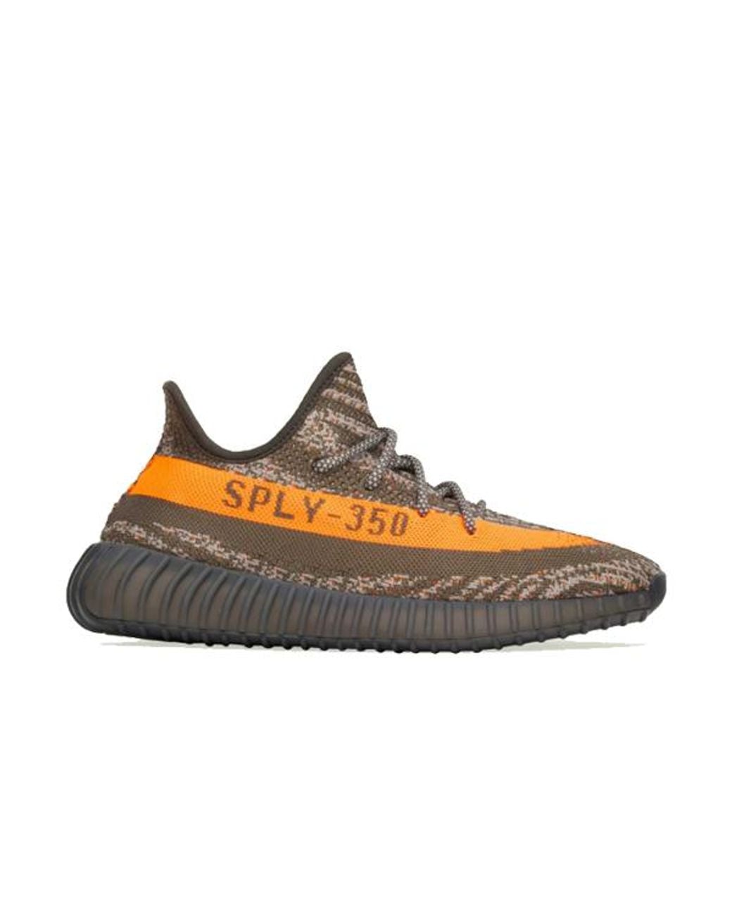 Adidas Brown Yeezy Boost 350 V2 'Carbon Beluga' for men