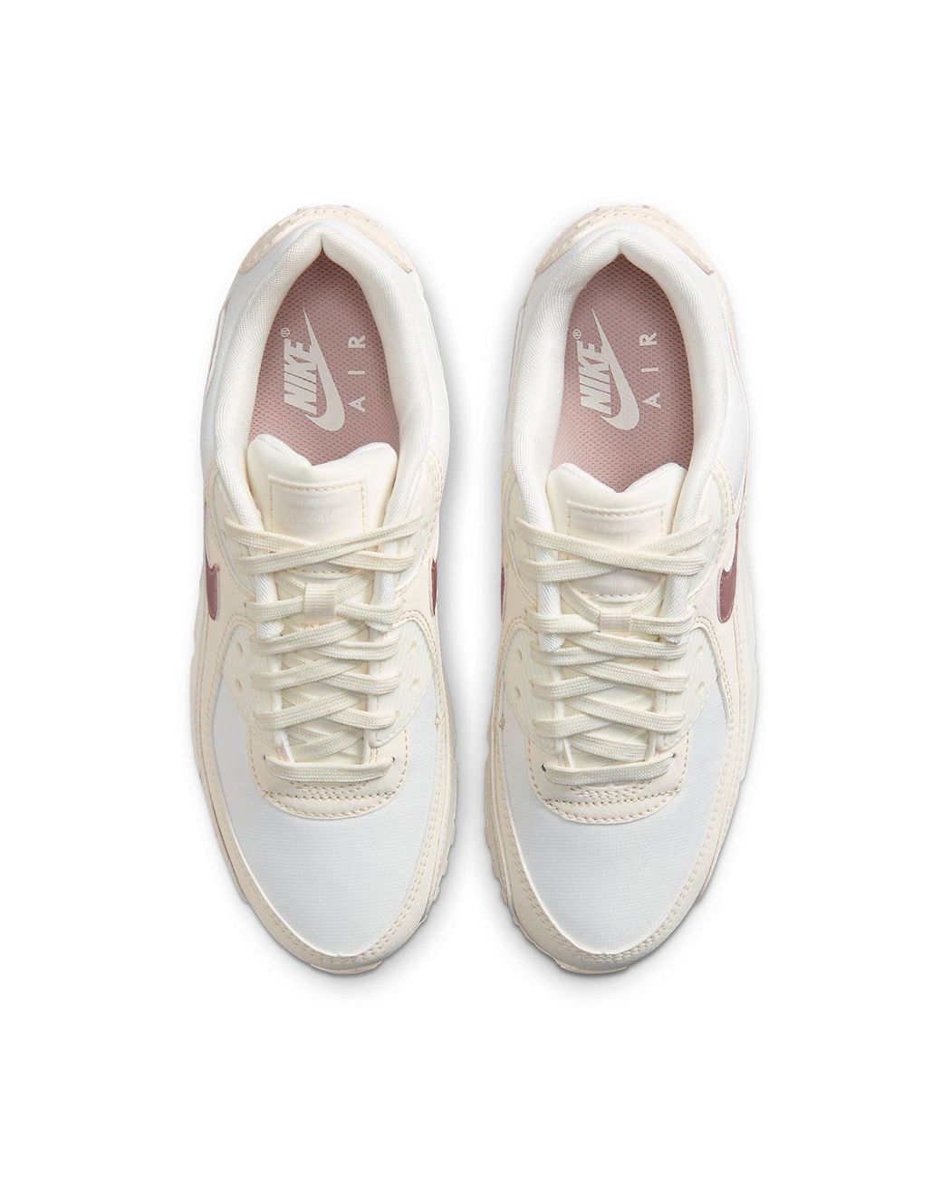 Nike White (Wmns) Air Max 90 Metallic