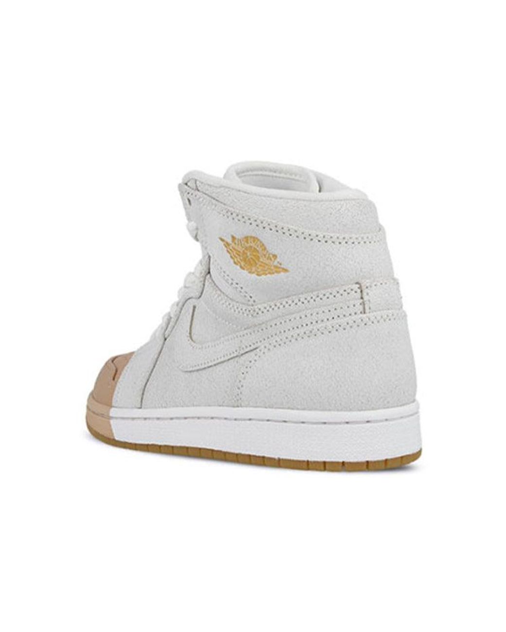 Nike White (Wmns) 1 Retro High Premium 'Dipped Toe'