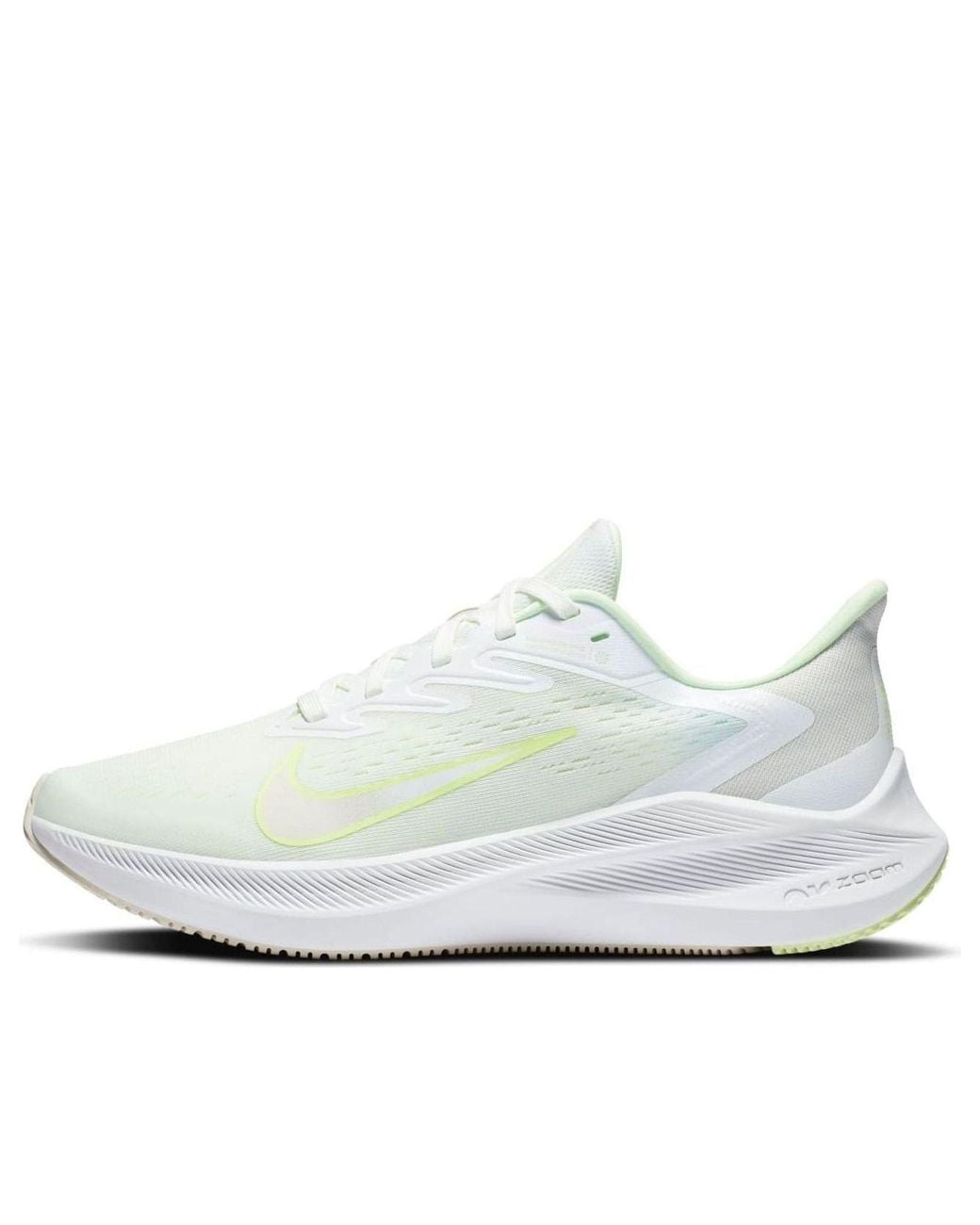 Nike White (Wmns) Air Zoom Winflo 7 'Barely Volt'