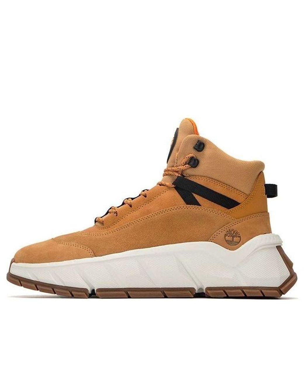 Timberland Brown Turbo Hiking Boots 'Wheat Nubuck' for men