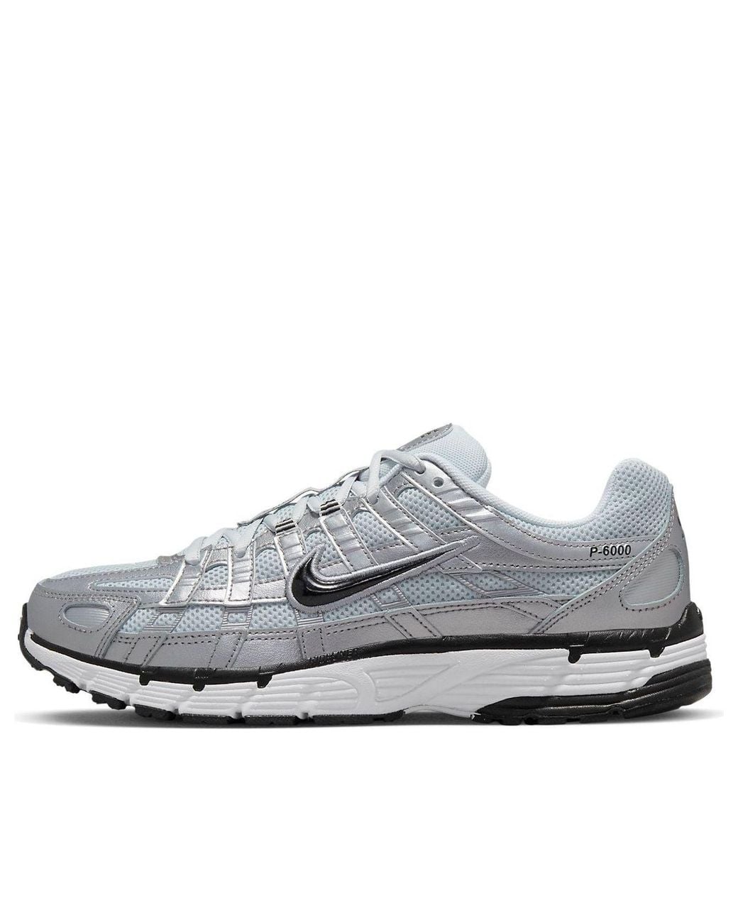 Nike White (Wmns) P-6000 Metallic