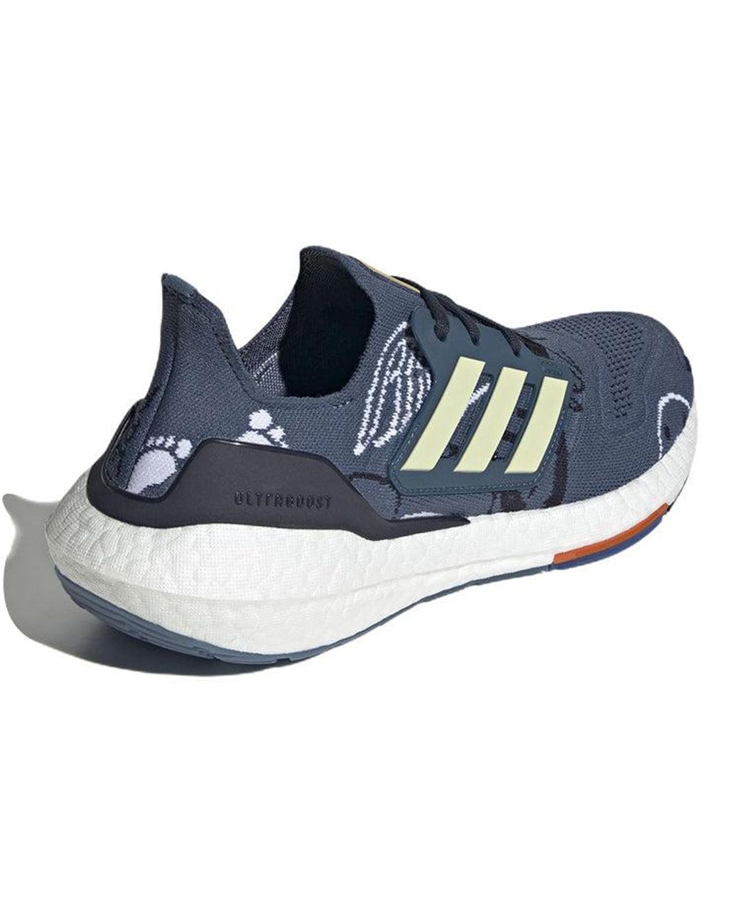 Adidas Blue Ultraboost 22 Shoes 'Wonder Steel Almost Legend Ink' for men