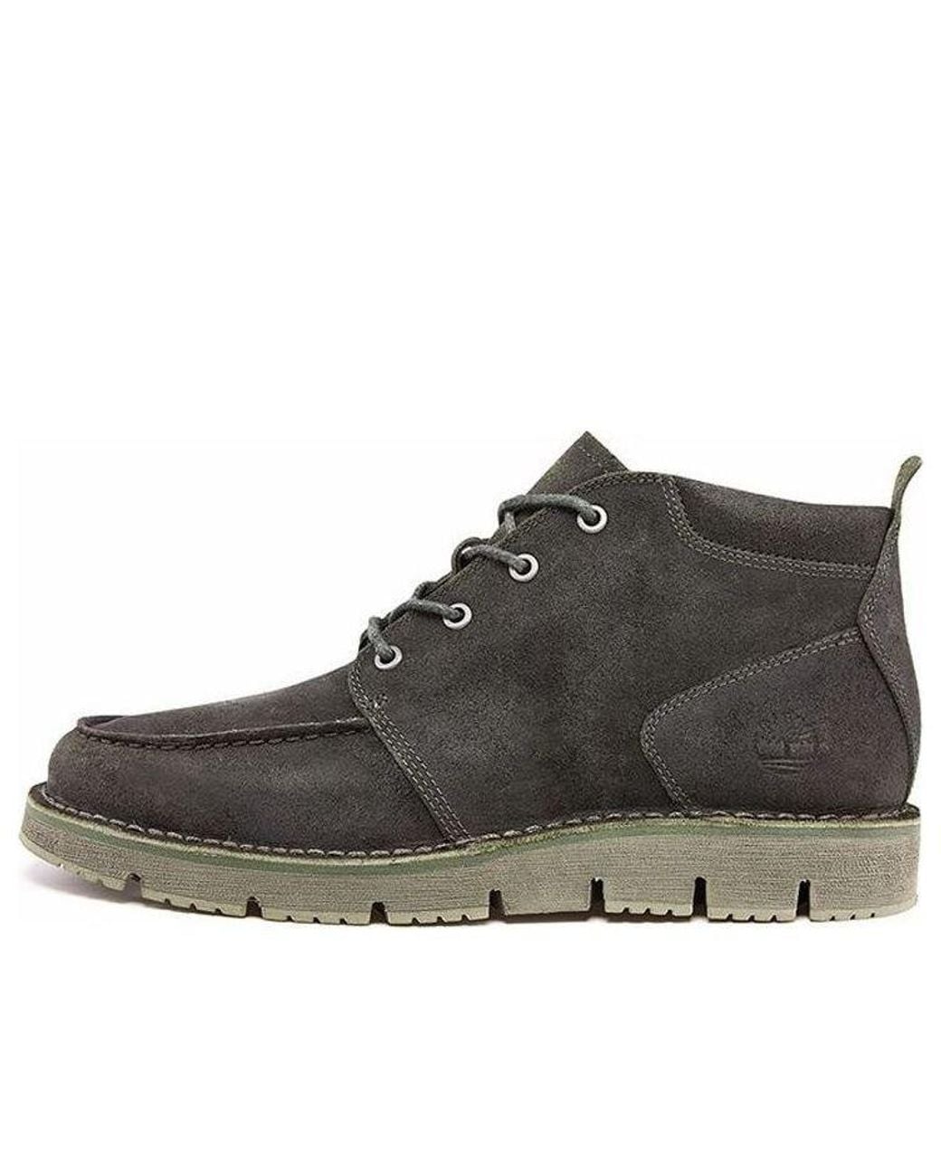 Timberland Black Sensorflex Wide Fit Chukka Boots Suede' for men