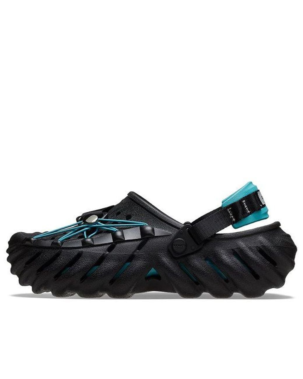 CROCSTM Black Echo Reflective Laces Clog for men