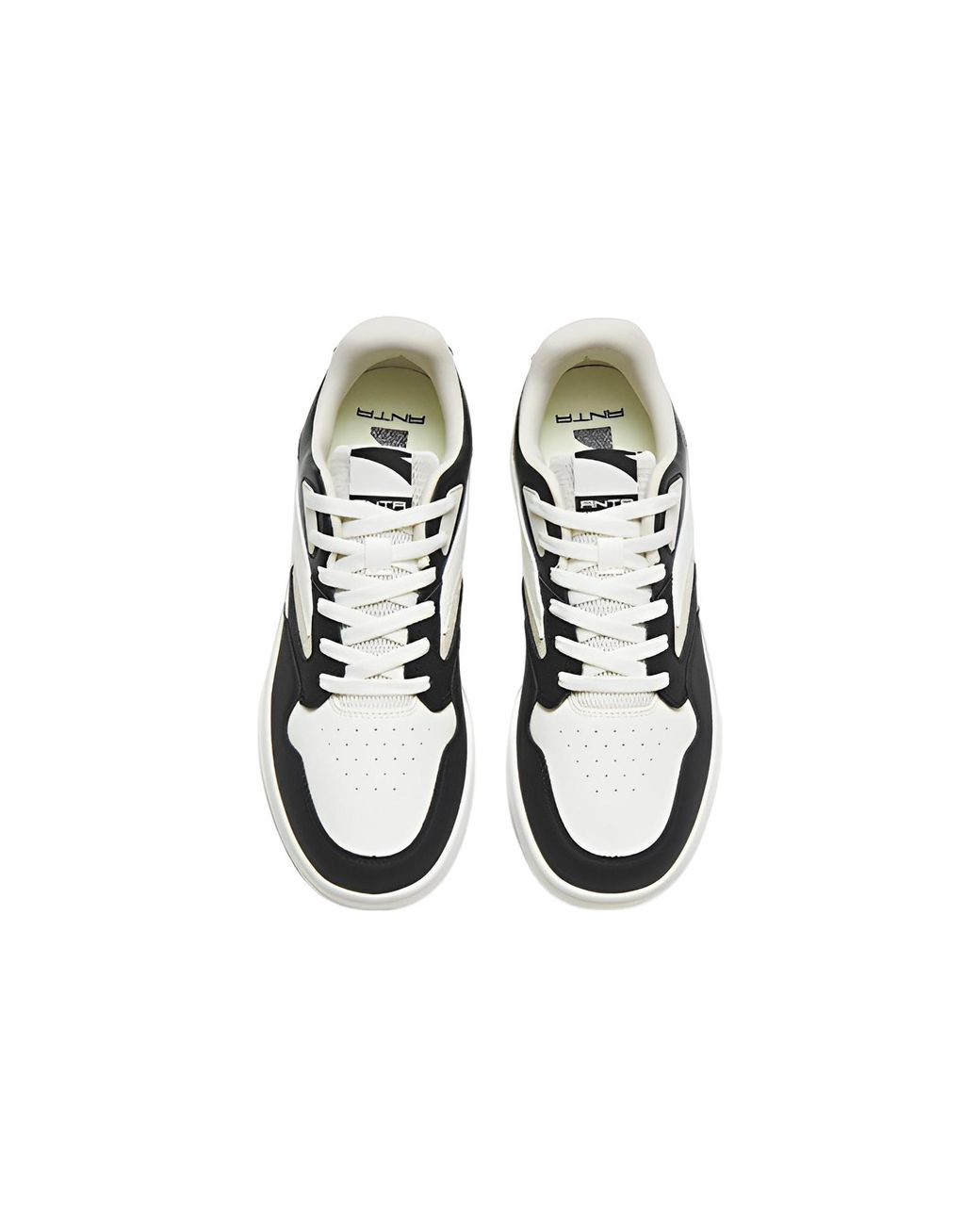 Anta Black Street Naughty Low-Top Sneakers for men