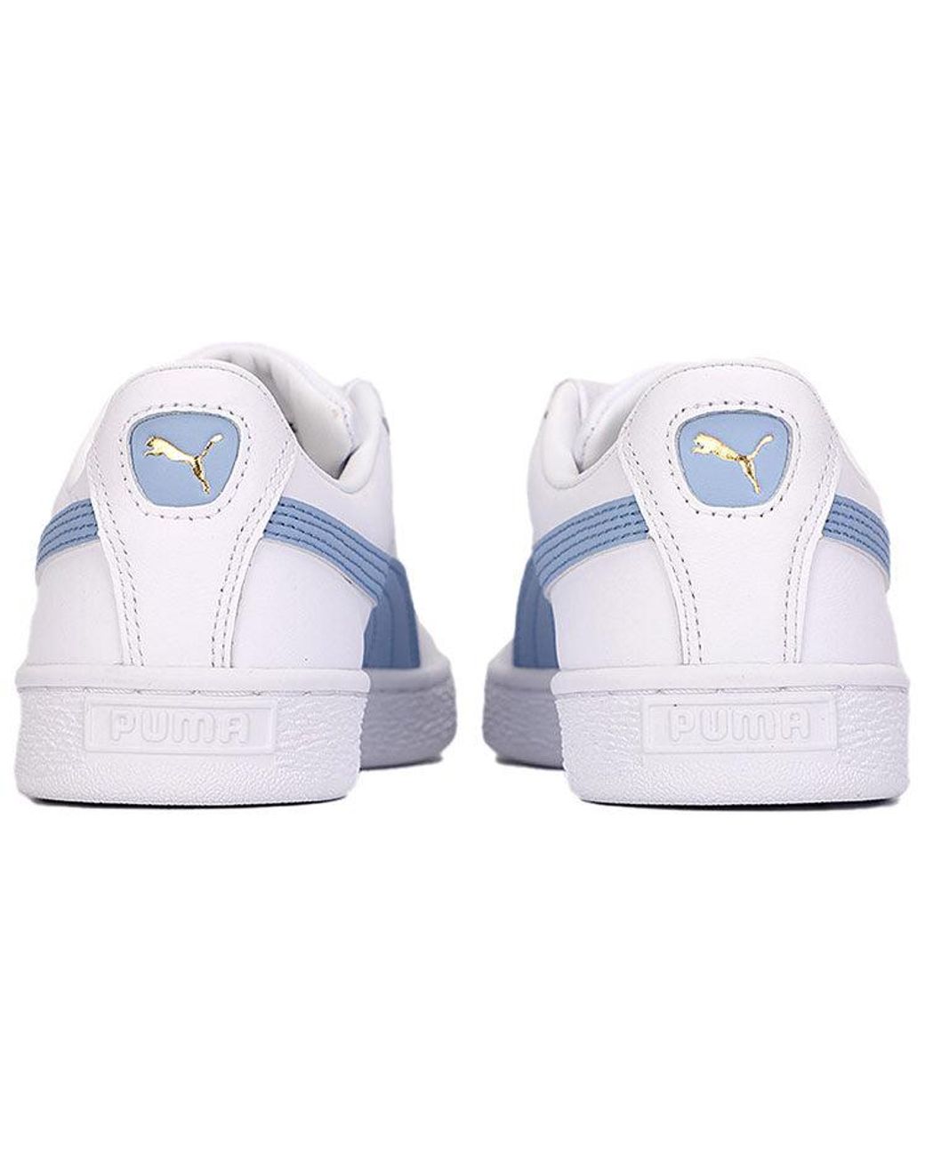 PUMA White Basket Classic 21 Forever' for men