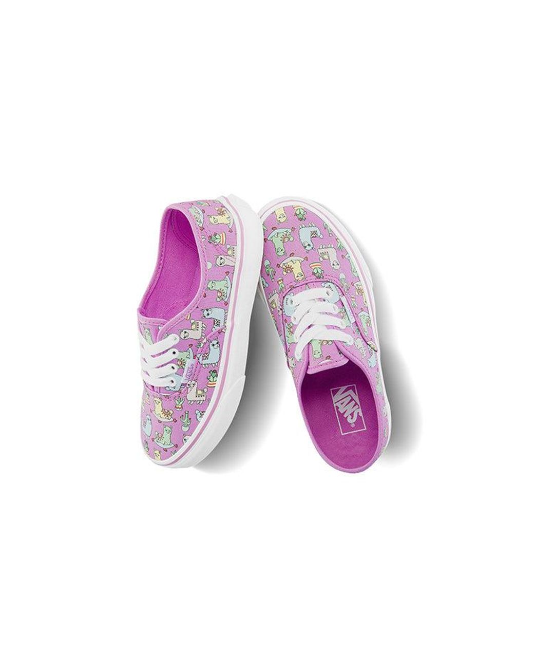Vans Purple Authentic K Shoes for men