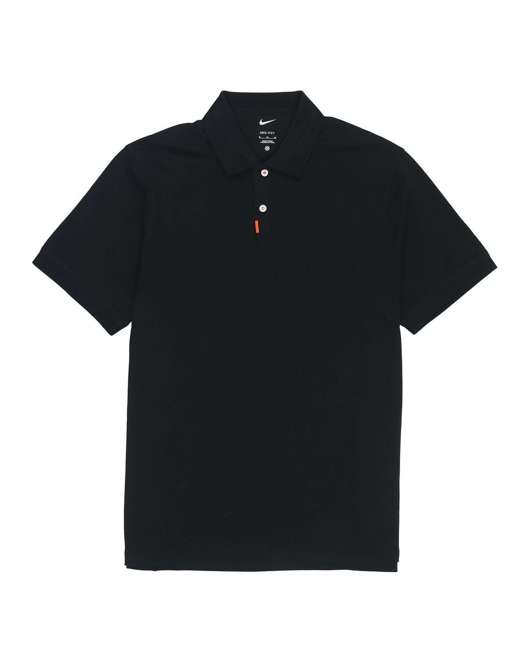 Nike Black Training Athleisure Casual Sports Short Sleeve Polo Shirt for men