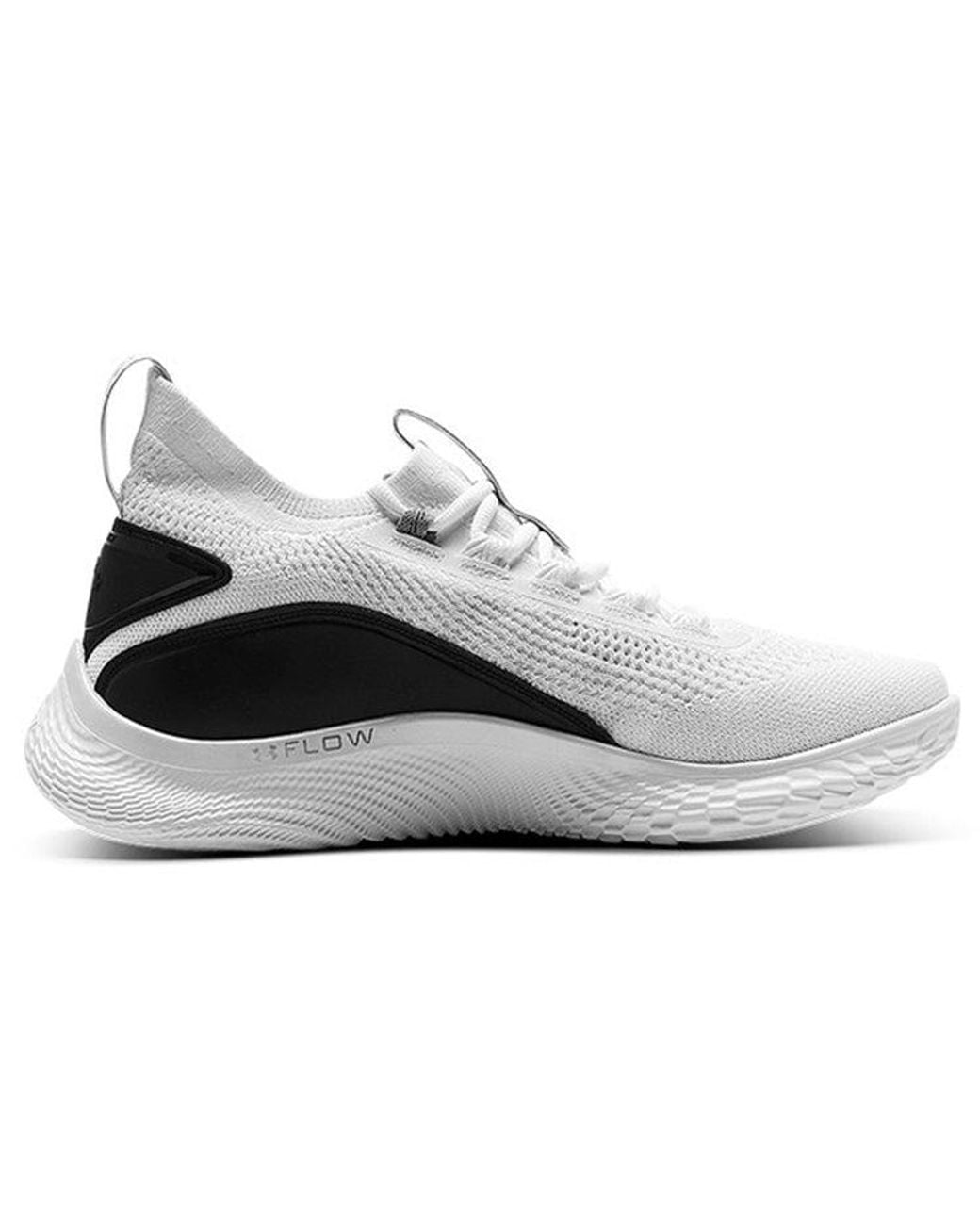 Under Armour White Curry 8 'Zen Flow' for men