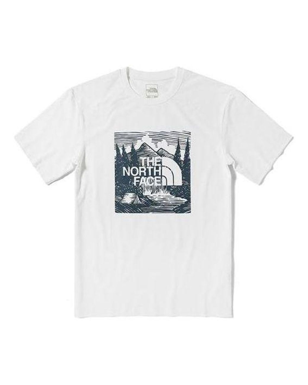 The North Face White Redbox Celebration T-Shirt for men