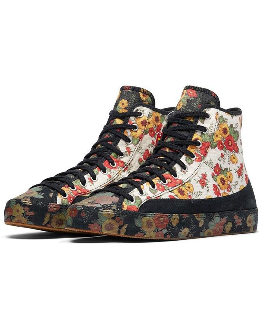 Converse Black (Wmns) Chuck Taylor All Star Sasha High 'Floral Bloom'