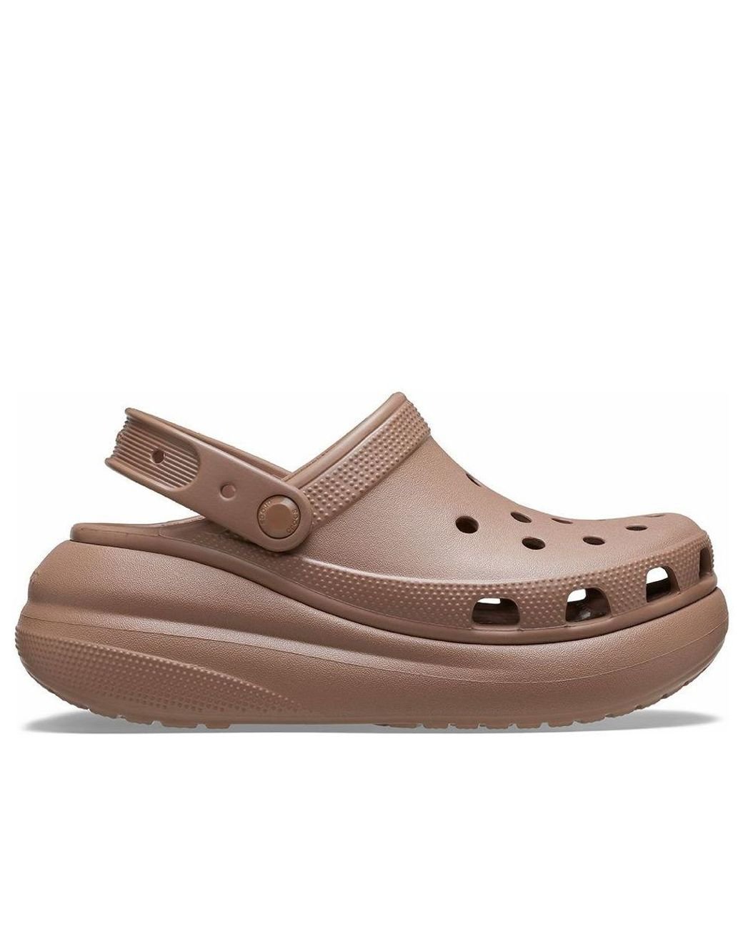 CROCSTM Brown Classic Crush Clogs