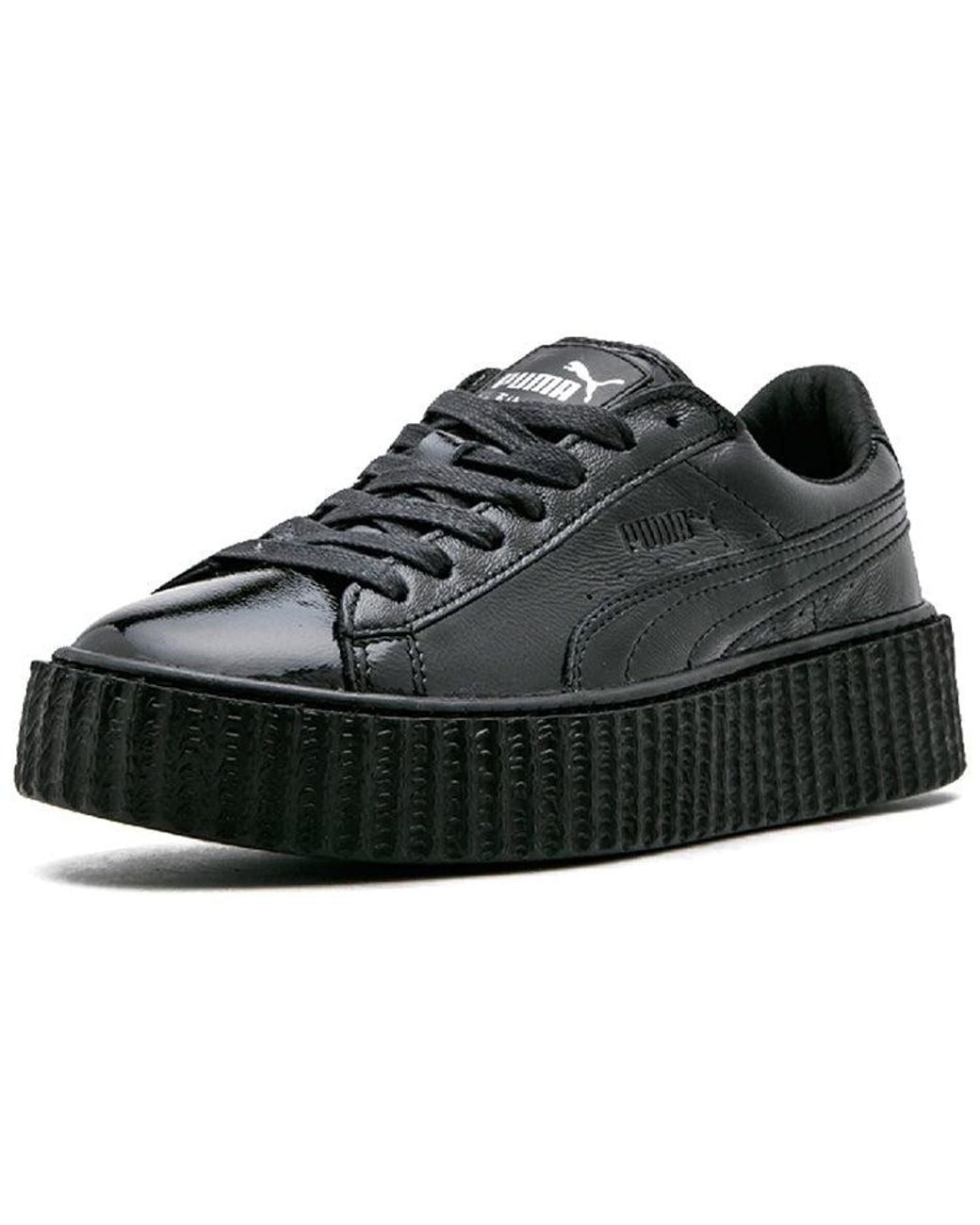 PUMA Black (Wmns) Fenty X Creeper 'Cracked Leather'
