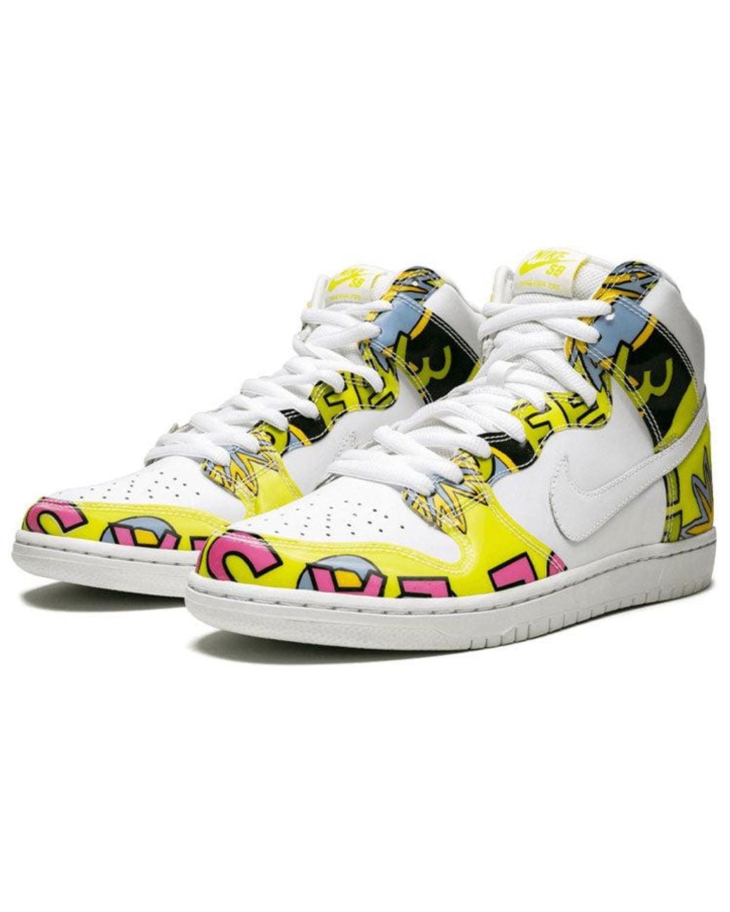 Nike Yellow Dunk High Prm Dls Sb Qs 'De La Soul' for men
