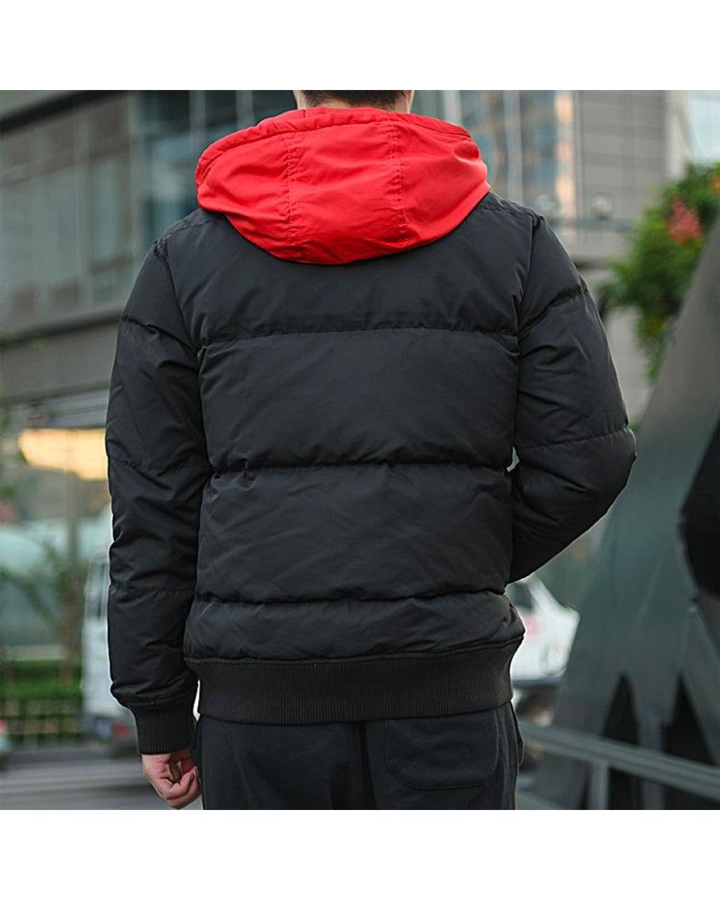 Converse Blue Court Down Bomber Jacket for men