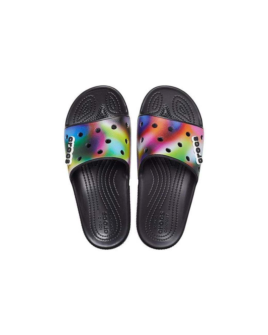 CROCSTM Blue Colorful Casual Multi- Slippers for men