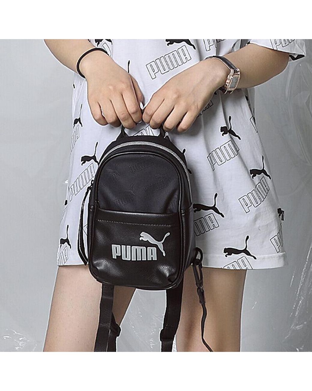PUMA Black (Wmns) Up Mini Backpack