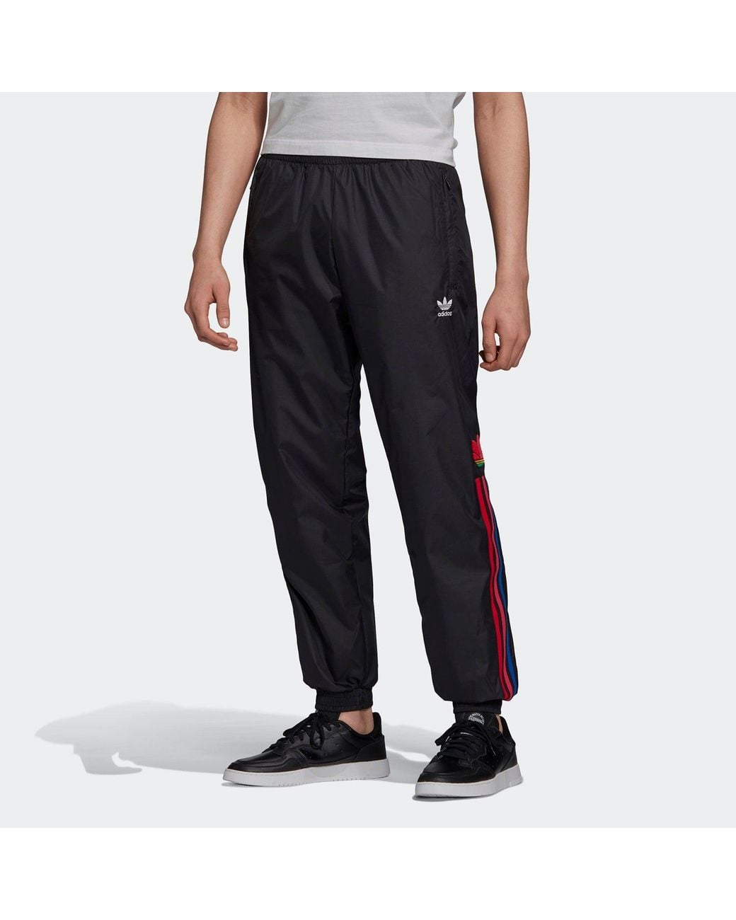 Adidas Black Originals 3D Tf Turf 3 Step Tp Casual Bundle Feet Sports Pants for men