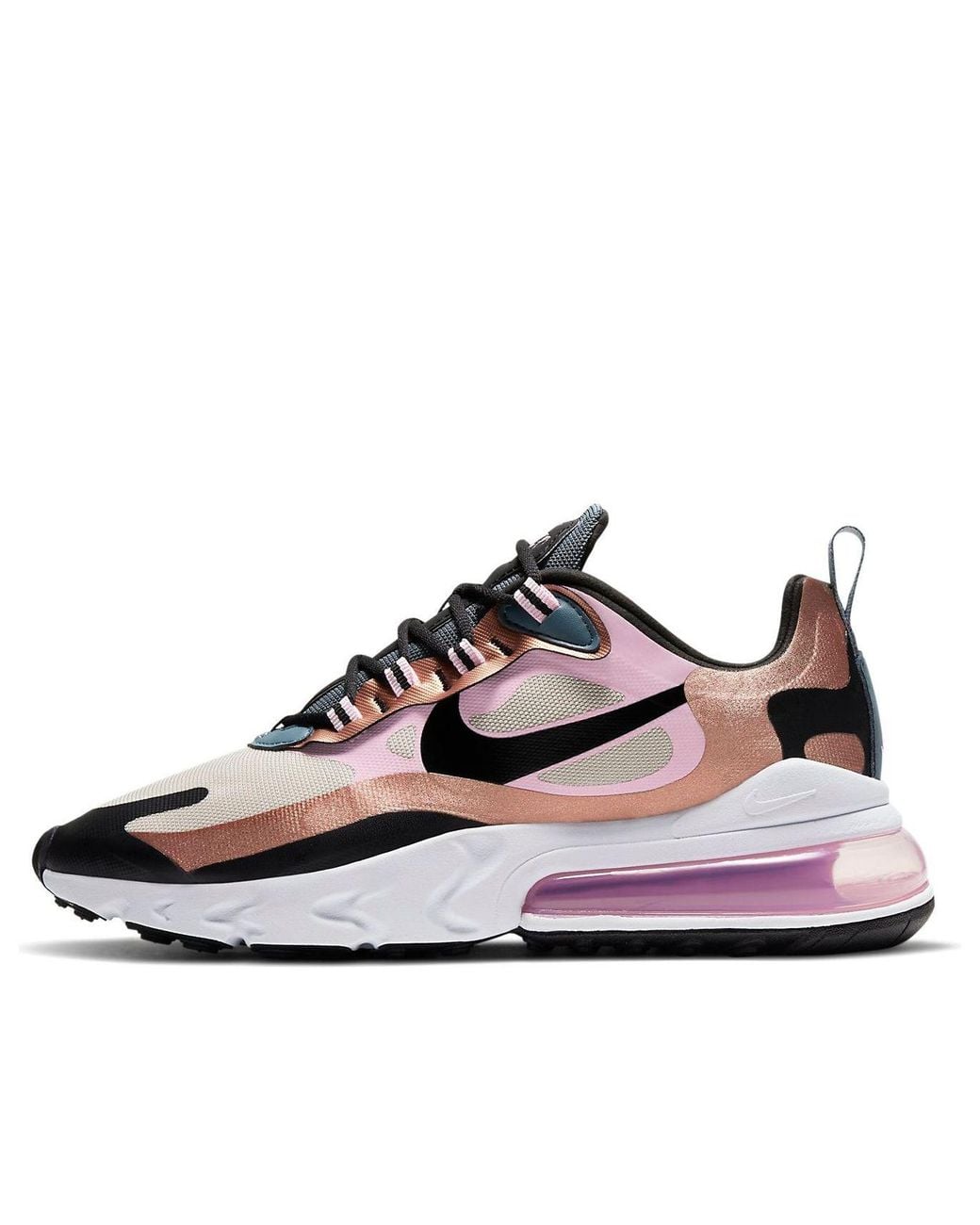 Nike Purple (Wmns) Air Max 270 React 'Metallic Bronze'