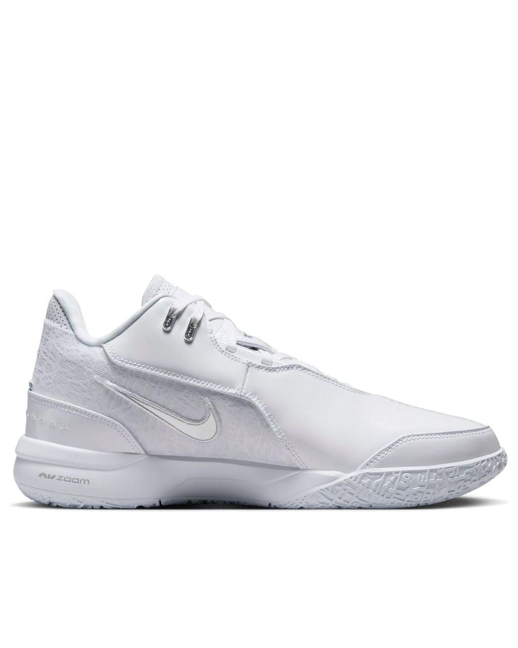 Nike White Zoom Lebron Nxxt Gen Ampd for men