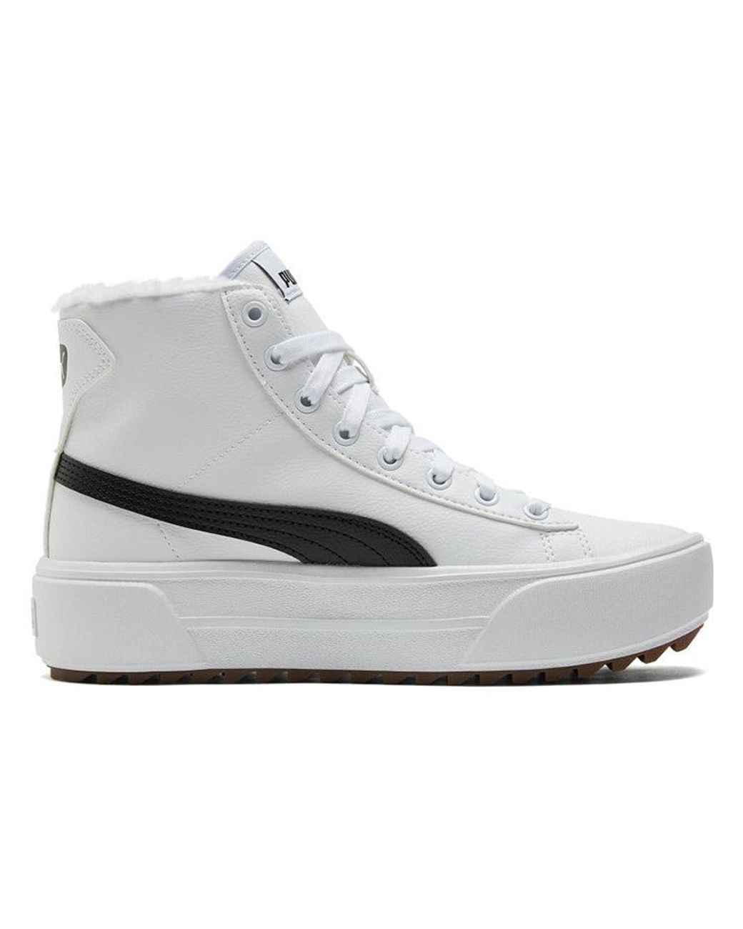 PUMA White (Wmns) Kaia Mid 'Fur
