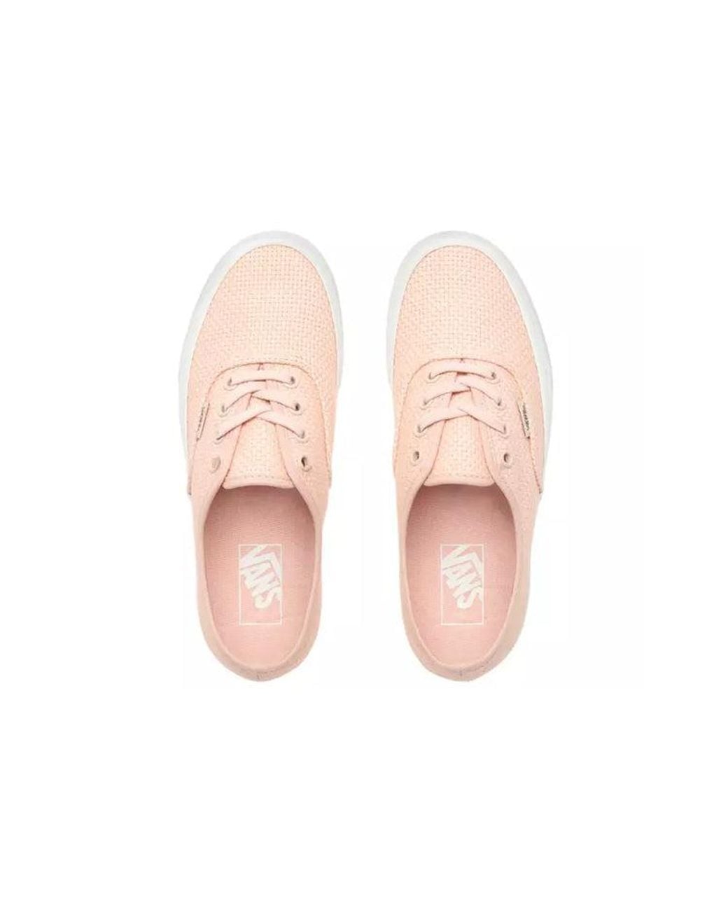 Vans Pink Authentic 'Woven Check for men