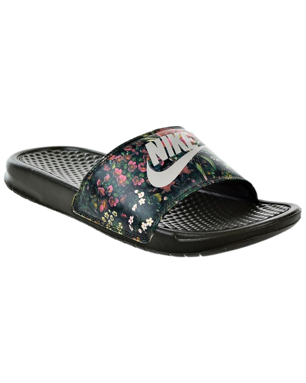 Nike Green (Wmns) Benassi Print 'Just Do It'