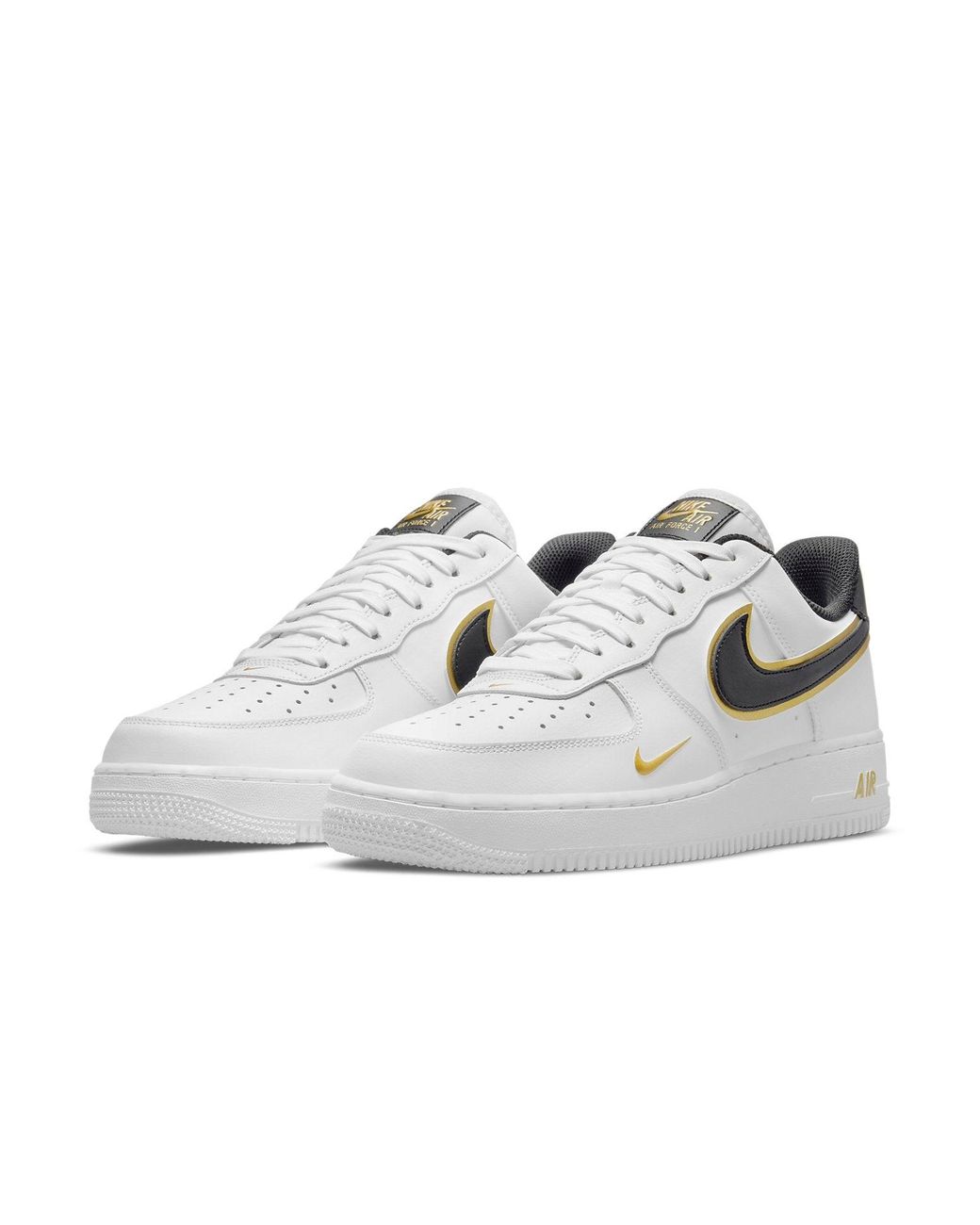 Nike White Air Force 1 '07 Lv8 'Metallic Swoosh Pack for men