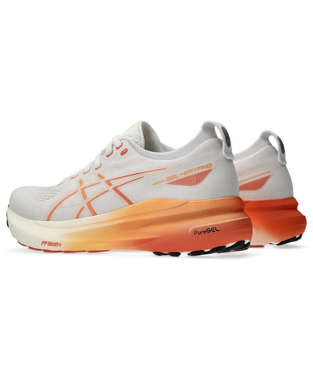 Asics White (Wmns) Gel-Kayano 31 Wide Sneakers