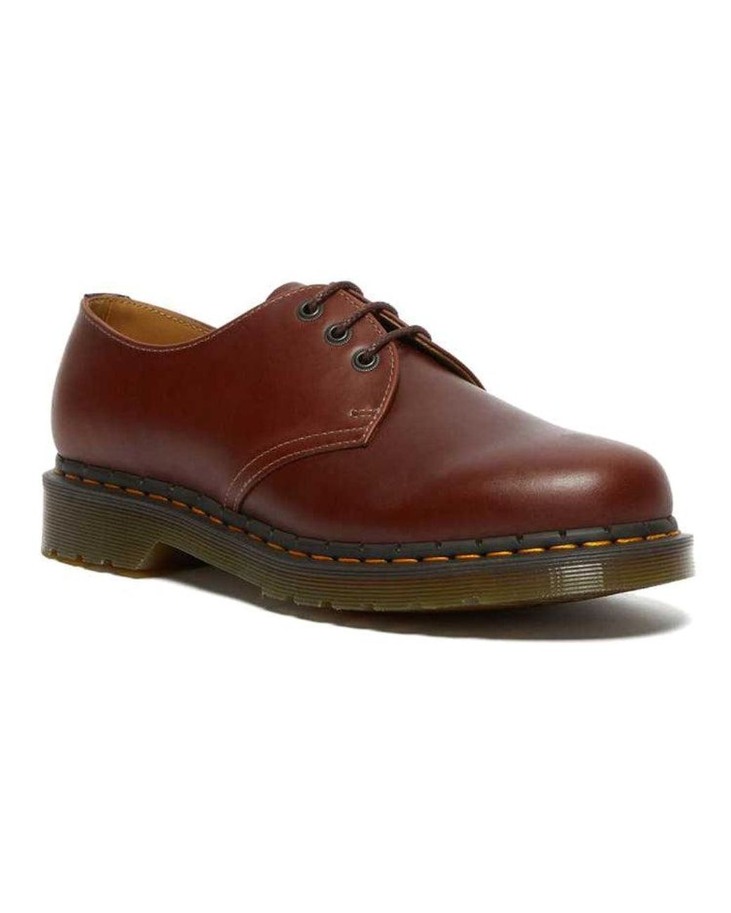 Dr. Martens Brown Dr.Martens 1461 Abruzzo Leather Shoes for men