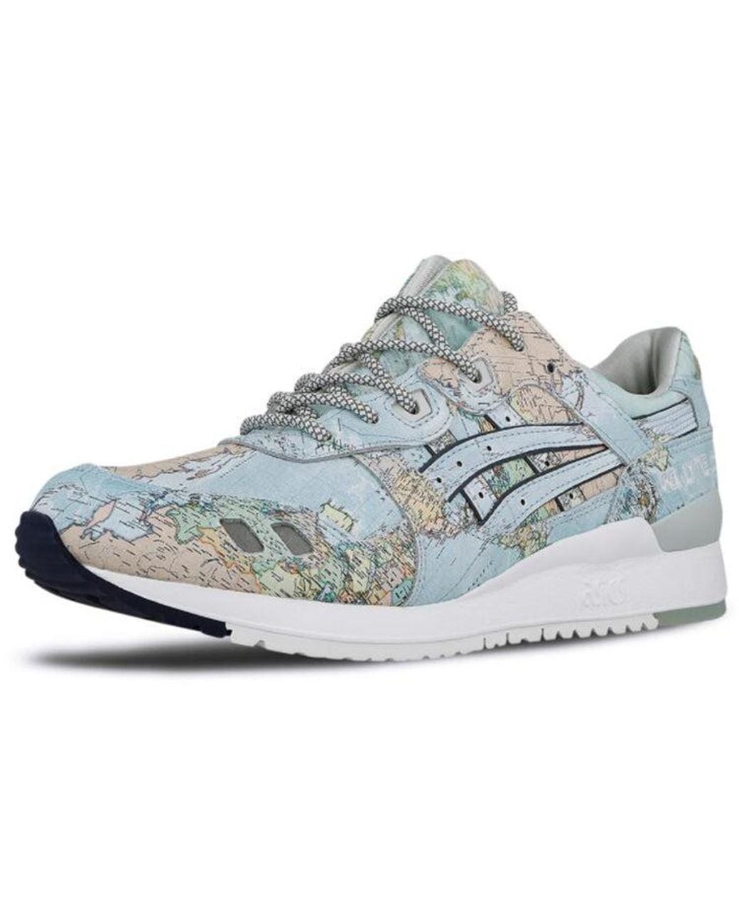 Asics Blue X Atmos Gel-Lyte 3 'World Map' for men