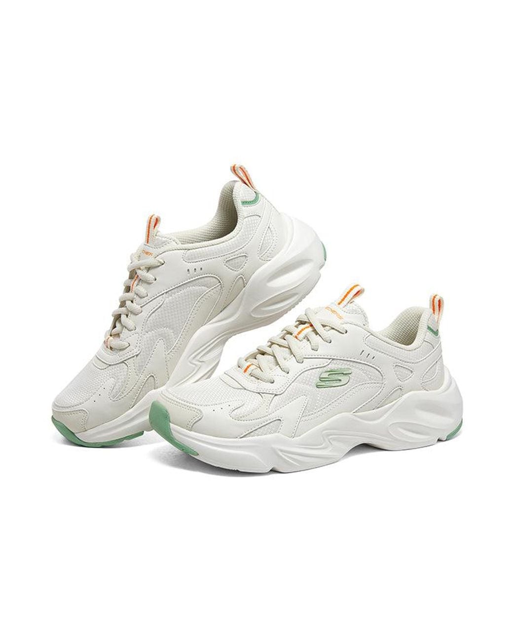 Skechers White (Wmns) Casual Sport Shoes
