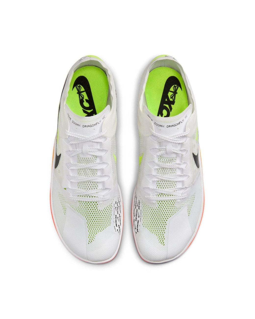 Nike White Zoomx Dragonfly Xc Cross-Country Spikes for men