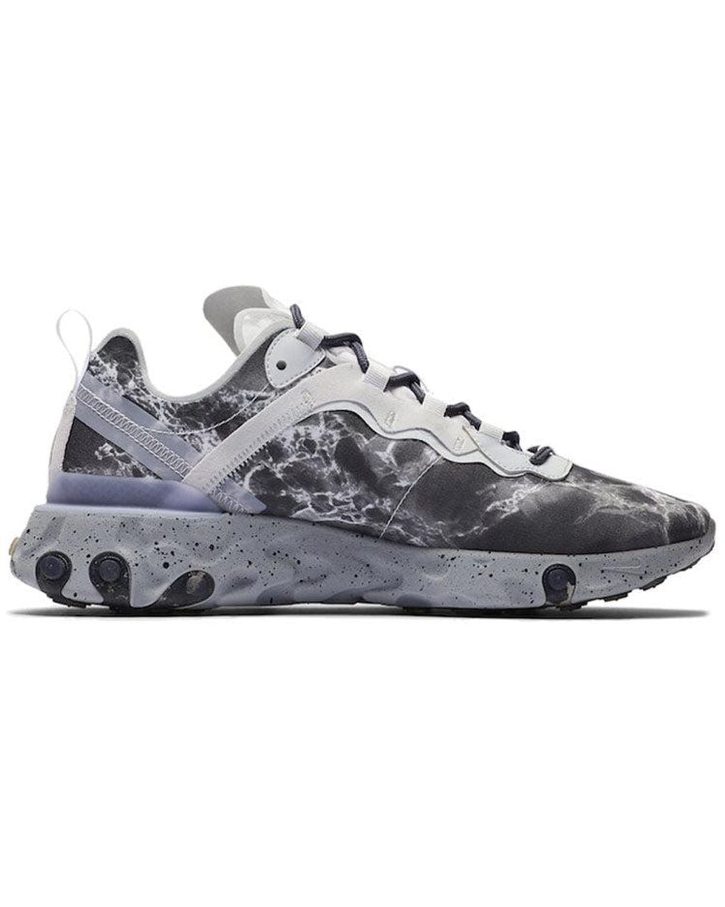 Nike White Kendrick Lamar X React Element 55 'Pure Platinum' for men