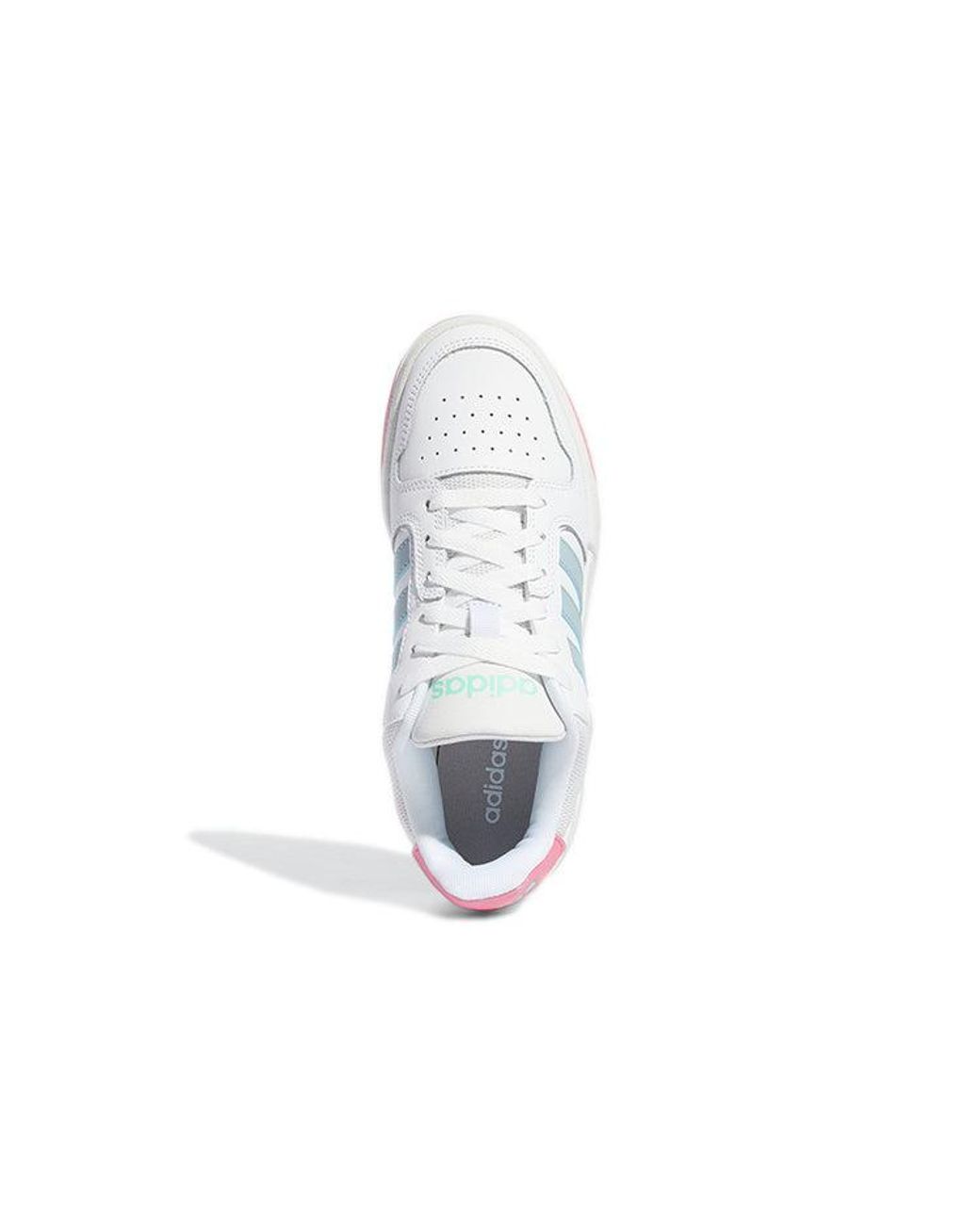Adidas White (Wmns) Entrap Cozy Wear-Resistant Skate Shoes