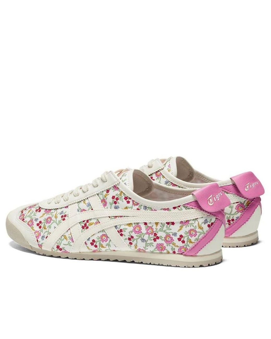 Onitsuka Tiger White Mexico 66 "Cream Floral" Sneakers for men