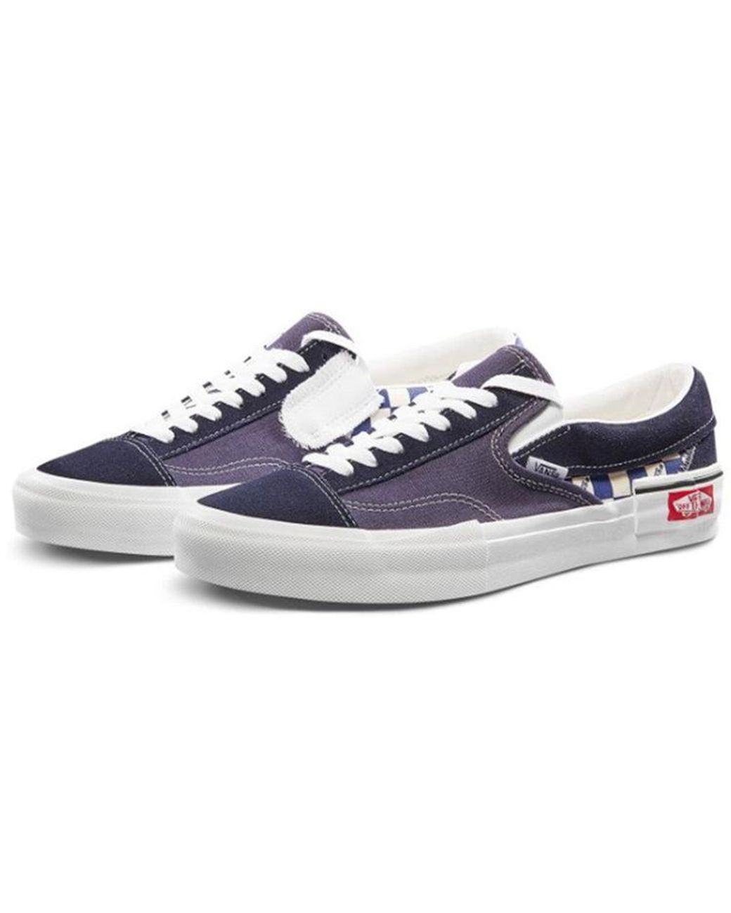Vans Blue Slip-On Cap 'Checkboard/ for men