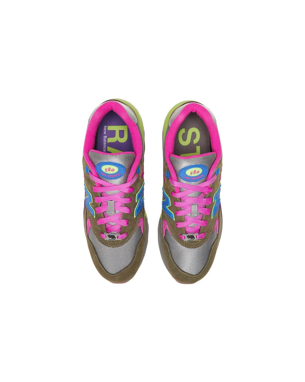 New Balance Blue X Stray Rats 580 Tribute To 2007 'Dark Moss' for men