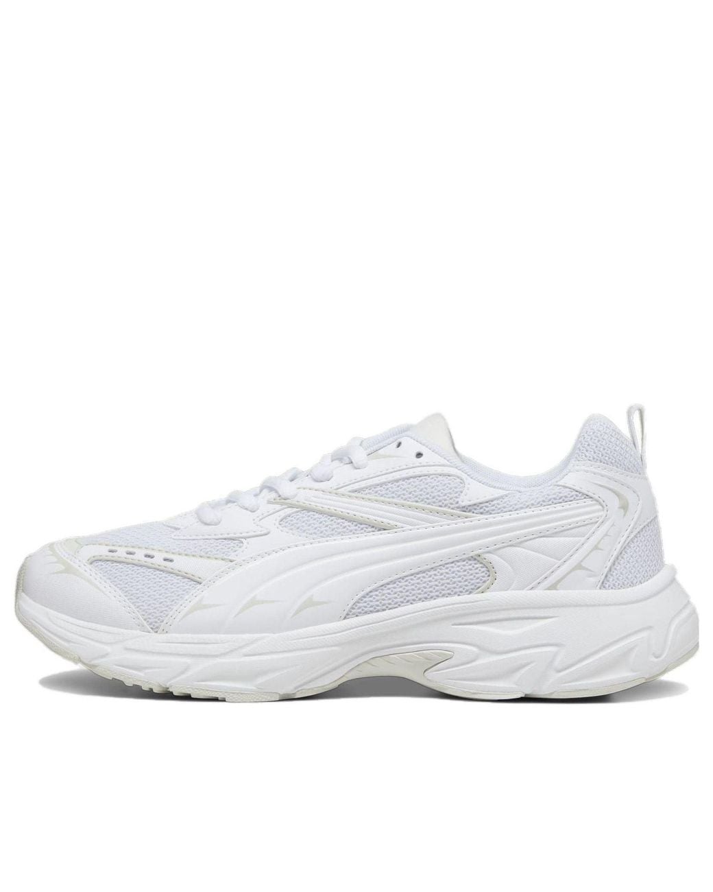 PUMA White Morphic Base Sneakers Trainers for men
